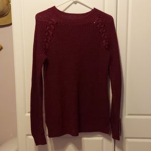 Maroon sweater